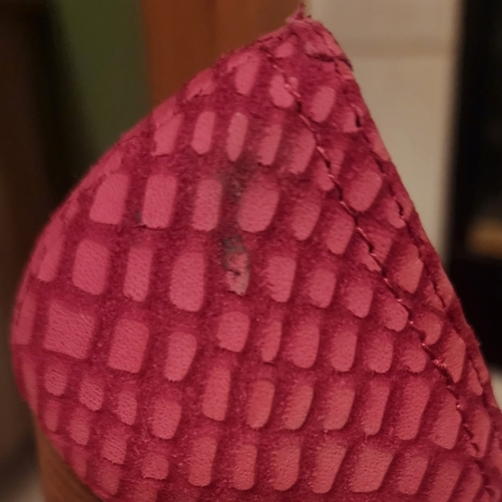 Max Studio Wedges (redish pink) sz 8.5 - Picture 7 of 7